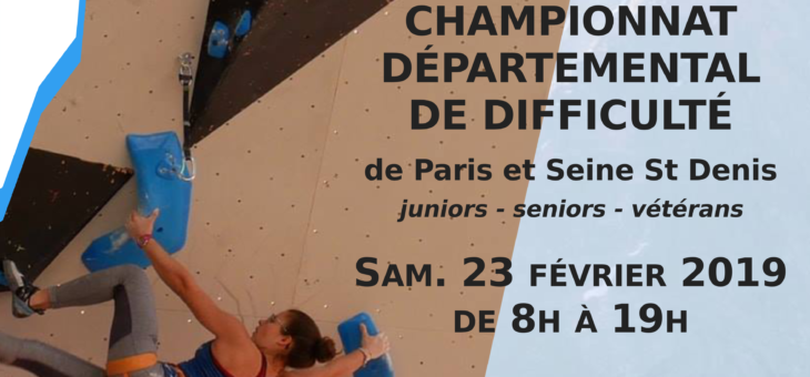 Championnat Départemental de Difficulté (Paris et Seine St Denis)