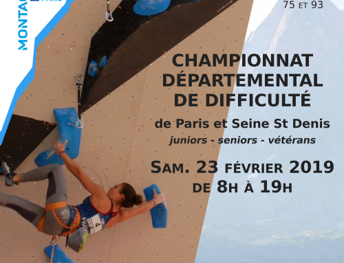 Championnat Départemental de Difficulté (Paris et Seine St Denis)
