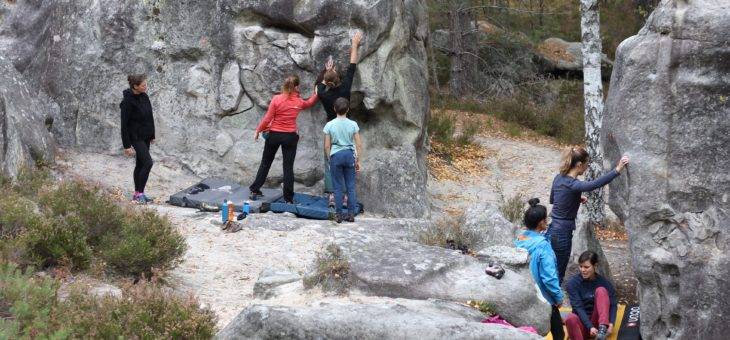 Fontainebleau – Les débuts en forêt